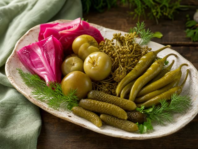 მწნილის ასორტი